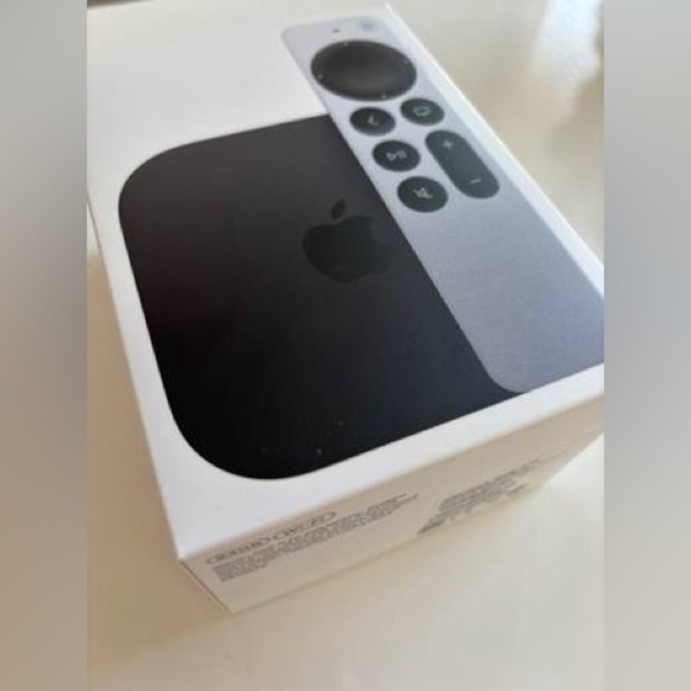 apple tv 4k (3rd gen) wi-fi 64gb brand new unopened